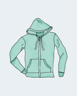 Sudadera con cremallera