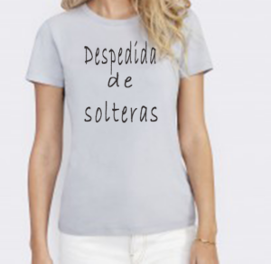 Camisetas para despedida de solteras Camiseta despedida de solteras