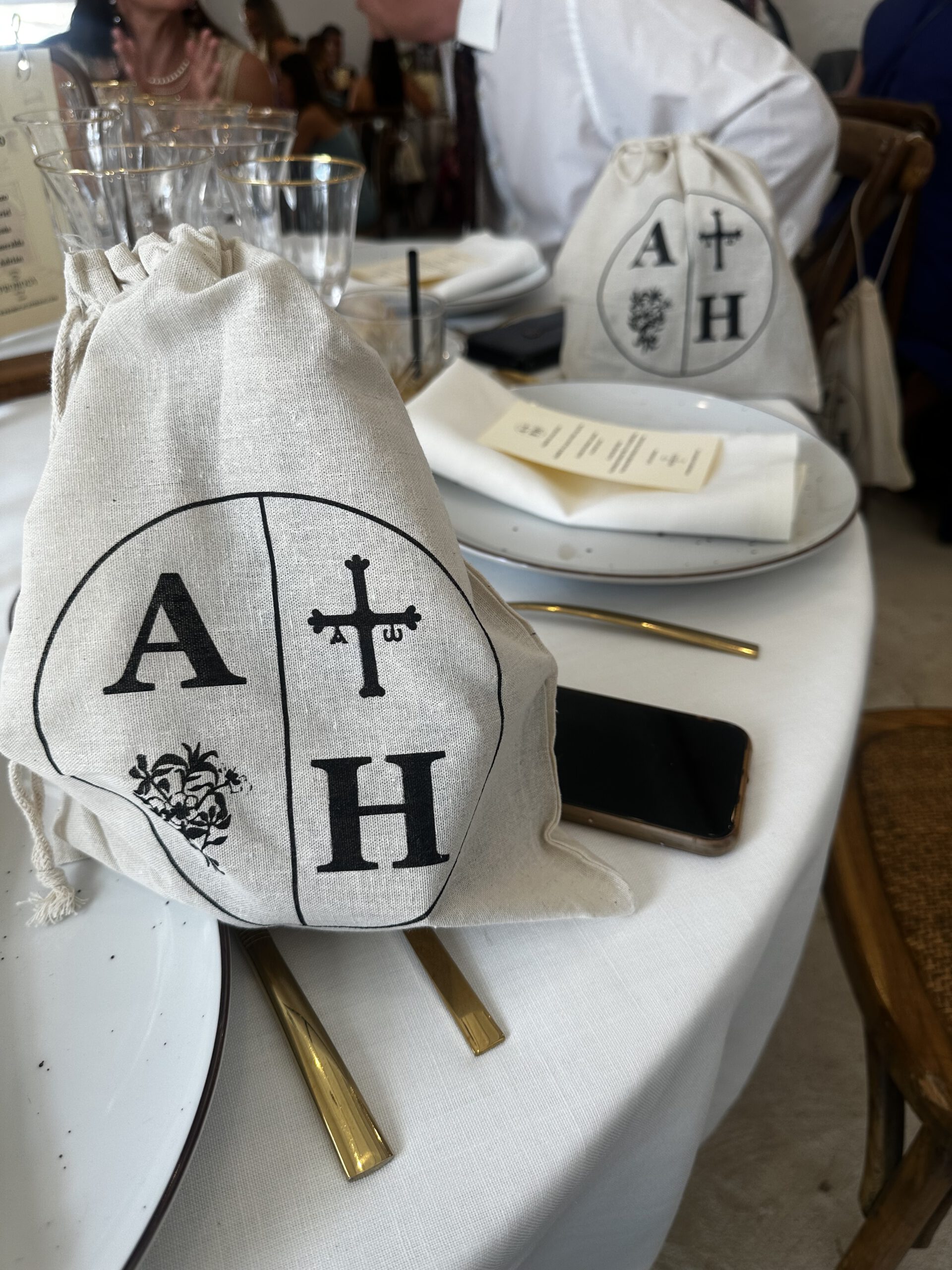 Bolsa de tela personalizada para un evento