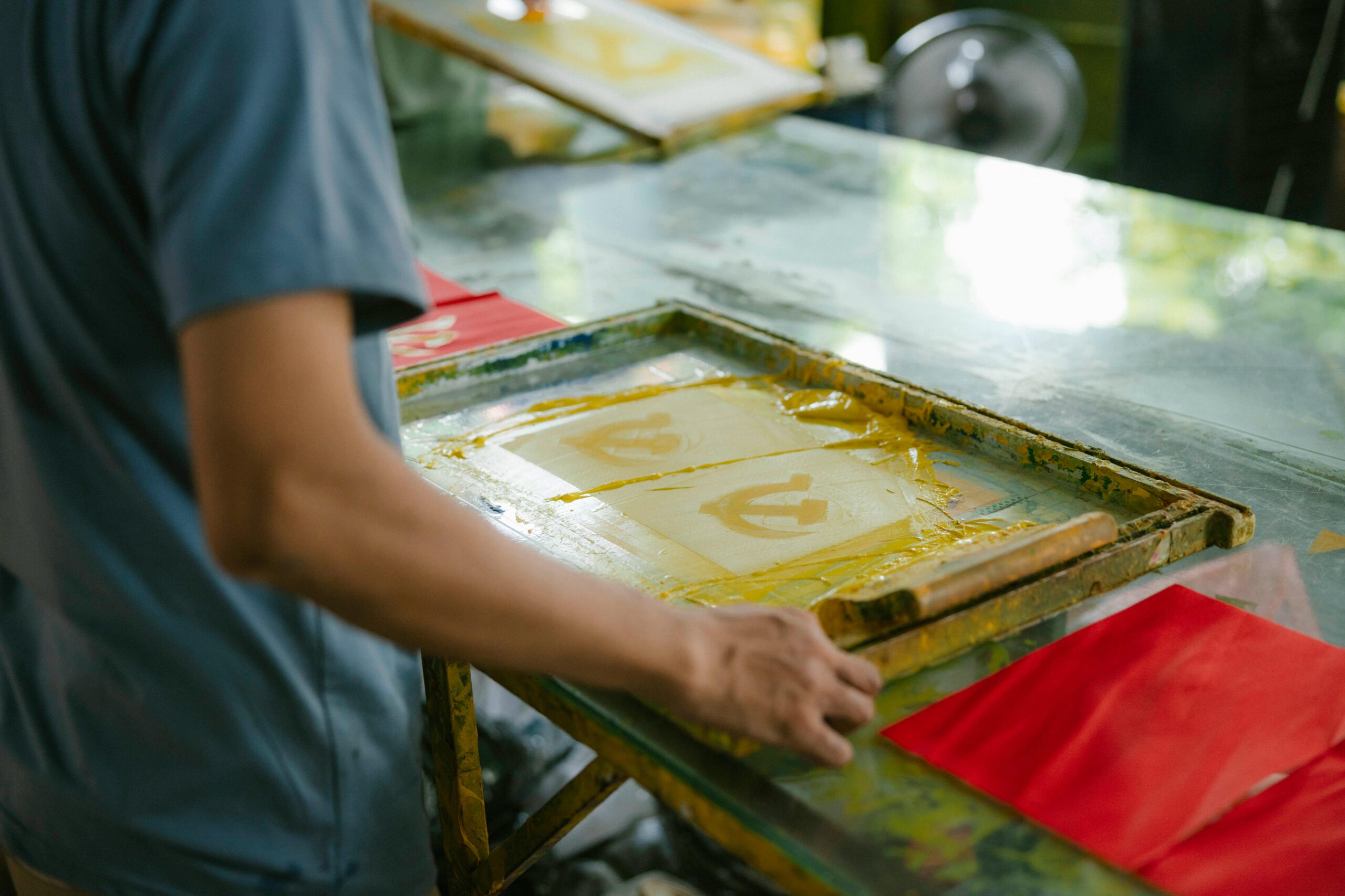 Serigrafía textil